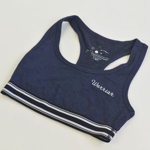 Spiritual Gangster Warrior Embroidered Sports Bra